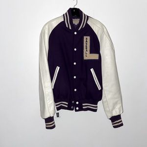 Vintage Baseball Varsity warm up Bomber Jacket L​​​​​